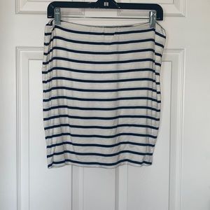 NWOT Amour Vert stretch striped skirt